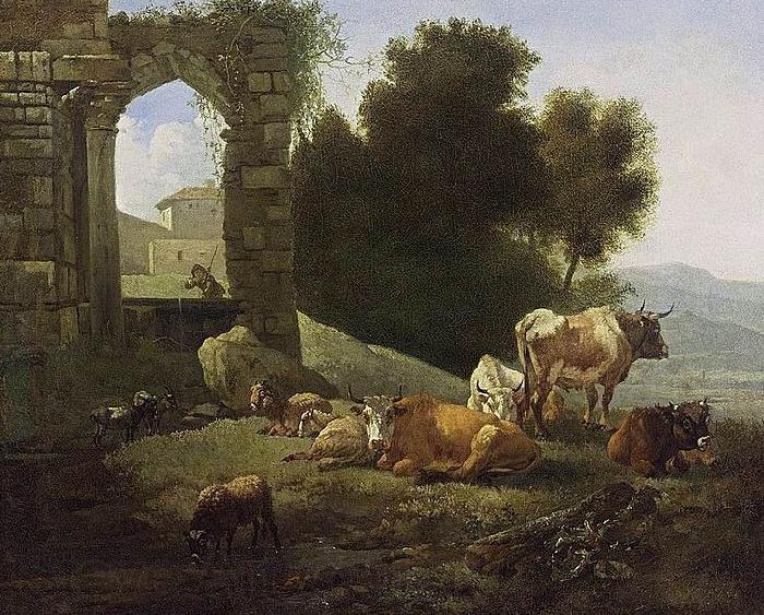 Willem Romeijn Italianate Landscape Spain oil painting art